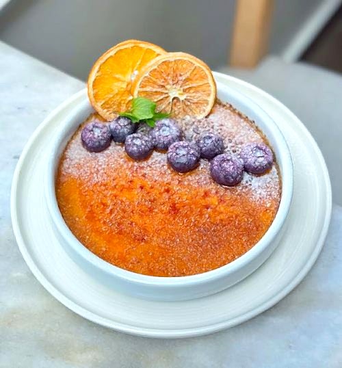 Portakallı Creme Brulee